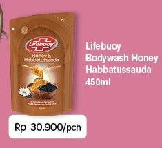 Promo Harga LIFEBUOY Body Wash Honey Habbatussauda 450 ml - Carrefour