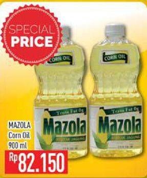 Promo Harga MAZOLA Oil Corn 900 ml - Hypermart