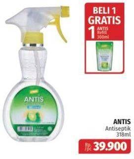Promo Harga ANTIS Hand Sanitizer 318 ml - Lotte Grosir