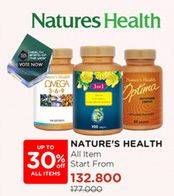 Promo Harga Natures Health Supplement Range  - Watsons