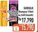 Promo Harga SUNSILK Shampoo Black Shine, Soft Smooth 170 ml - Hypermart