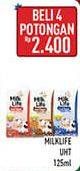 Promo Harga MILK LIFE Fresh Milk 125 ml - Hypermart