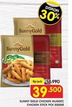 SUNNY GOLD Chicken Nugget/Stick 500gr