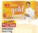 Promo Harga WINcheez Gold Cheddar Keju Olahan  170 gr - Alfamart