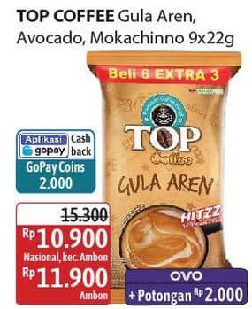 Promo Harga Top Coffee Gula Aren/Avocado/Mokachinno  - Alfamidi