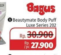 Promo Harga BAGUS Beauty Mate Body Puff Type 202 1 pcs - Lotte Grosir
