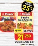 Promo Harga MUNIK Bumbu All Variants  - Superindo