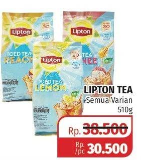 Promo Harga Lipton Iced Tea All Variants 510 gr - Lotte Grosir