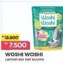 Promo Harga Woshi Woshi Dishwash  Lime Lemon Basil 600 ml - Alfamart