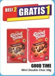 Promo Harga Good Time Mini Cookies Double Chocolate 50 gr - Hari Hari
