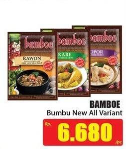 Promo Harga BAMBOE Bumbu Instant All Variants 35 gr - Hari Hari