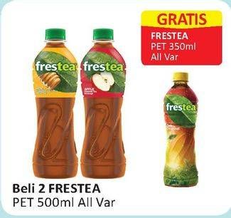 Promo Harga FRESTEA Minuman Teh All Variants per 2 botol 500 ml - Alfamart