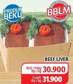 Promo Harga Beef Liver (Hati Sapi)  - Lotte Grosir