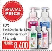 Promo Harga Nuvo Hand Sanitizer All Variants 85 ml - Hypermart