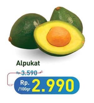 Promo Harga Alpukat per 100 gr - Hypermart