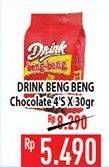 Promo Harga Beng-beng Drink Chocolate per 4 sachet 30 gr - Hypermart