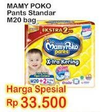 Promo Harga Mamy Poko Pants Xtra Kering M20+2  - Indomaret