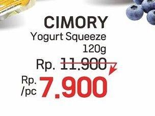 Promo Harga Cimory Squeeze Yogurt 120 gr - LotteMart
