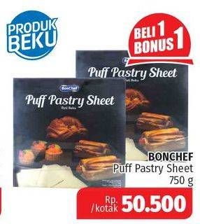 Promo Harga Bonchef Puff Pastry Sheets 750 gr - Lotte Grosir