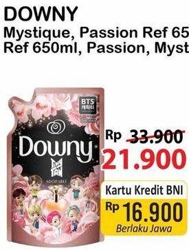 Promo Harga DOWNY TinyTAN Special Edition Adorable, Mystique, Passion 650 ml - Alfamart