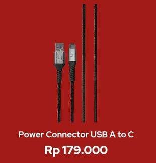 Promo Harga IT. Power Connector USB A to USB C Cable  - iBox