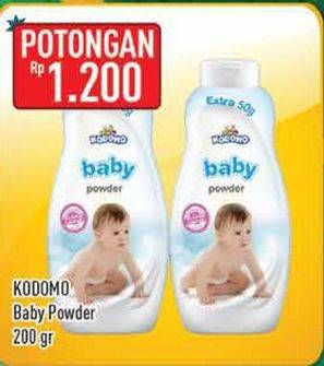 Promo Harga KODOMO Baby Powder 200 gr - Hypermart