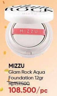 Promo Harga MIZZU Glam Rock Aqua Foundation 12 gr - Guardian