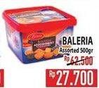 Promo Harga BALERIA Biscuits Assortment 500 gr - Hypermart