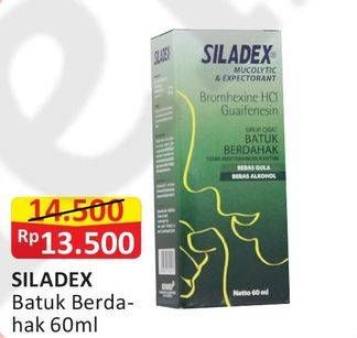 Promo Harga SILADEX Obat Batuk Cair Berdahak 60 ml - Alfamart