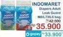 Promo Harga Indomaret Diapers Adult L7, M8, XL6 6 pcs - Indomaret