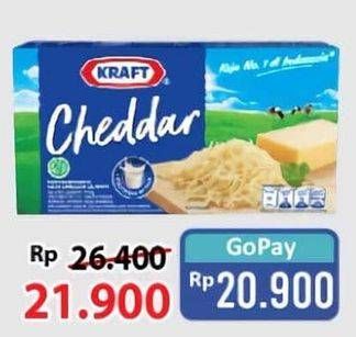 Promo Harga Kraft Cheese Cheddar 160 gr - Alfamart