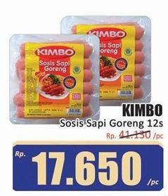 Promo Harga Kimbo Sosis Sapi Goreng 12 pcs - Hari Hari