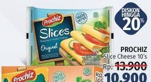 Promo Harga PROCHIZ Slices Original 170 gr - LotteMart