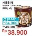 Promo Harga NISSIN Wafers Chocolate 570 gr - Indomaret