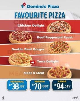 Promo Harga Dominos Personal Pizza  - Domino Pizza