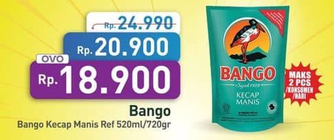 Promo Harga Bango Kecap Manis 520 ml - Hypermart