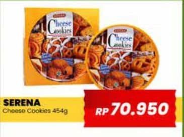 Promo Harga Serena Cheese Cookies 454 gr - Yogya