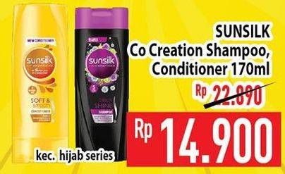 Promo Harga Sunsilk Co Creation Shampoo/ Conditioner  - Hypermart