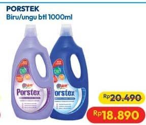Promo Harga Yuri Porstex Pembersih Porselen Biru, Purple 1000 ml - Hypermart