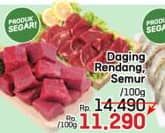 Promo Harga Daging Rendang Sapi/Semur  - LotteMart