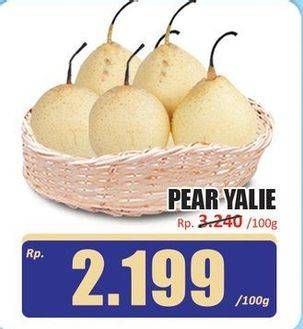 Promo Harga Pear Ya Lie per 100 gr - Hari Hari