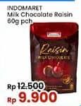 Promo Harga Indomaret Chocolate Raisin Milk 60 gr - Indomaret