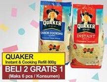 Promo Harga Quaker Oatmeal All Variants 800 gr - Yogya