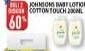Promo Harga JOHNSONS Baby Lotion CottonTouch 200 ml - Hypermart