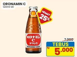 Promo Harga Oronamin C Drink 120 ml - Indomaret