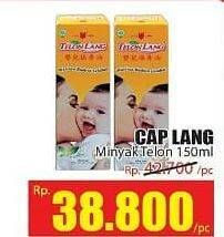 Promo Harga CAP LANG Minyak Telon Lang 150 ml - Hari Hari