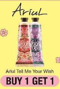 Promo Harga ARIUL Hand Cream Tell Me Your Wish 30 gr - Alfamart