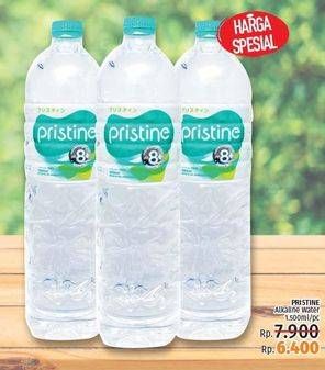 Promo Harga PRISTINE 8 Air Mineral 1500 ml - LotteMart