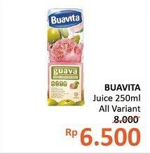Promo Harga BUAVITA Fresh Juice All Variants 250 ml - Alfamidi