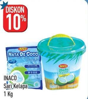Promo Harga INACO Nata De Coco Crispy 1 kg - Hypermart